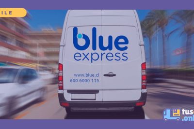 Empresa de envíos Blue Express