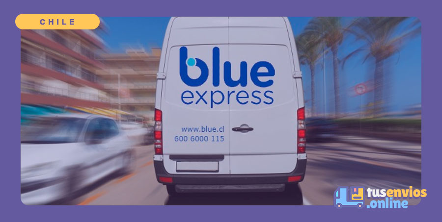 Empresa de envíos Blue Express